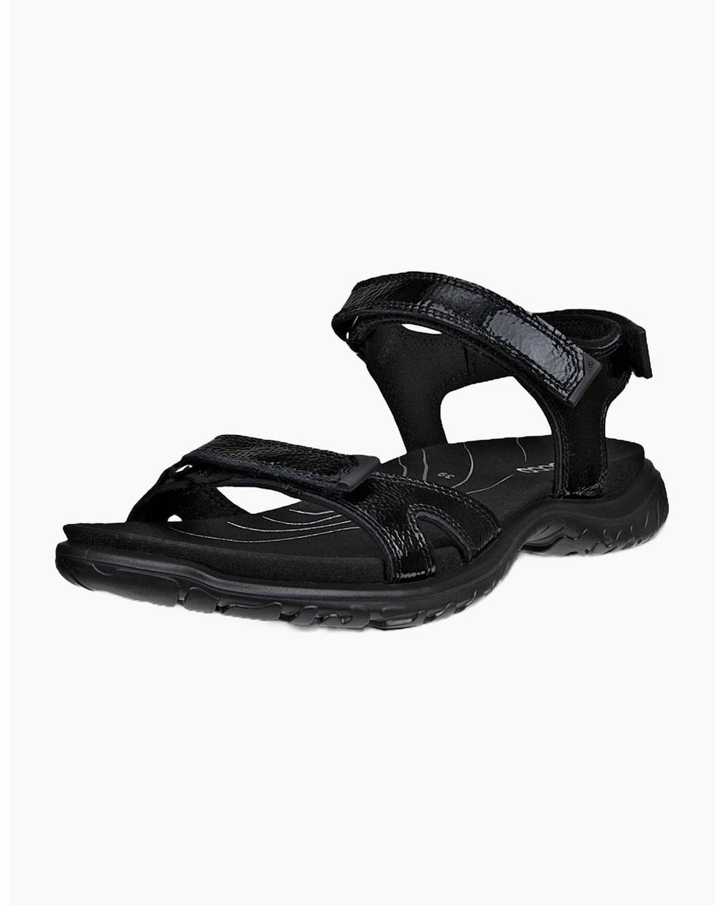 Ecco Black Offroad Roam Walking Sandals
