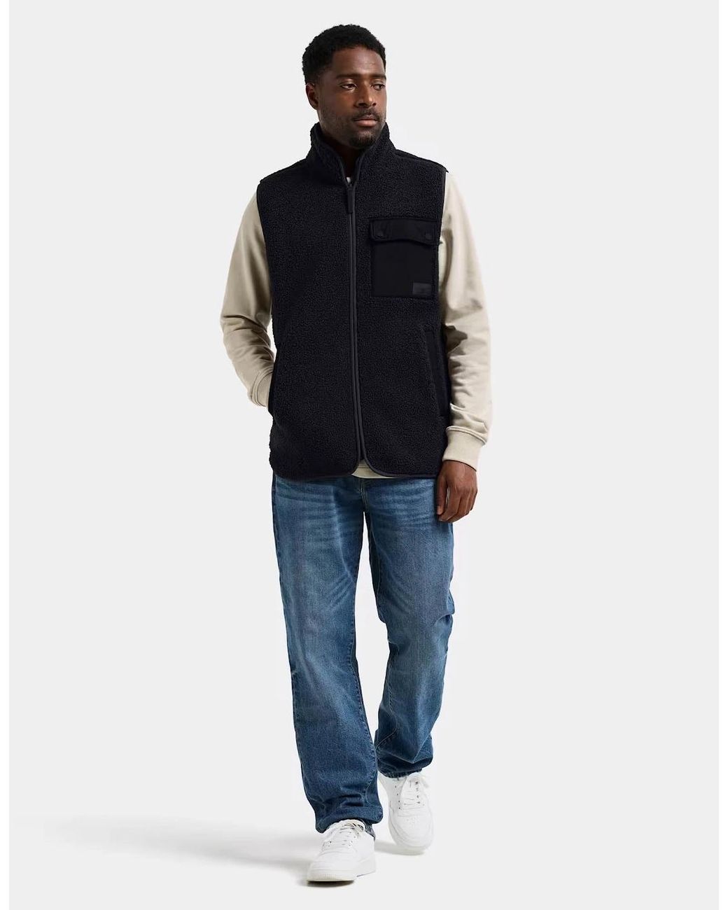 Didriksons Blue Rasmus Fleece Gilet 2