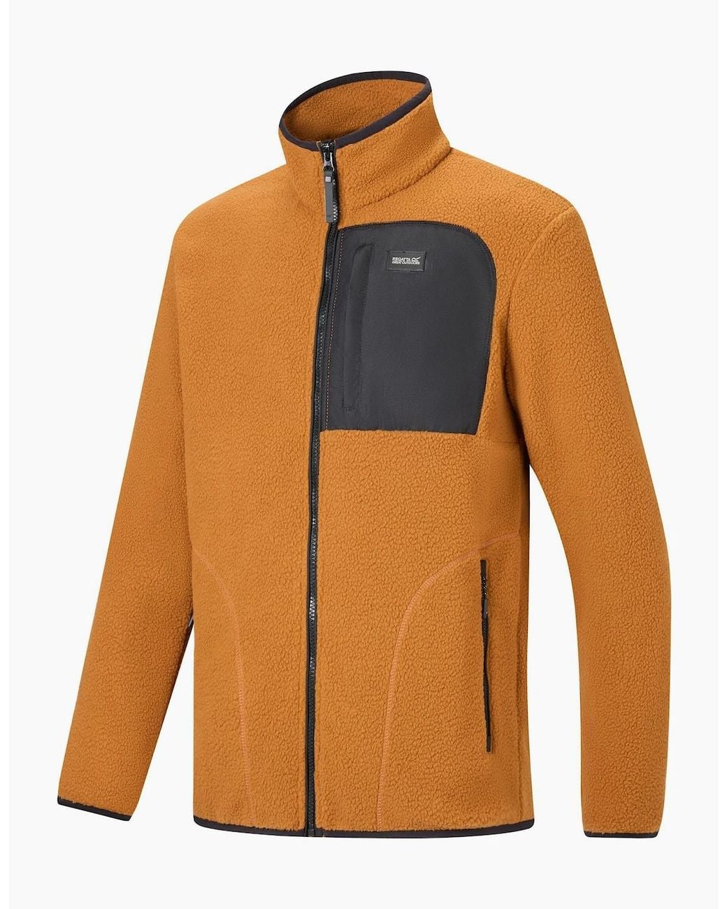Regatta Orange Frankie Borg Fleece Jacket for men