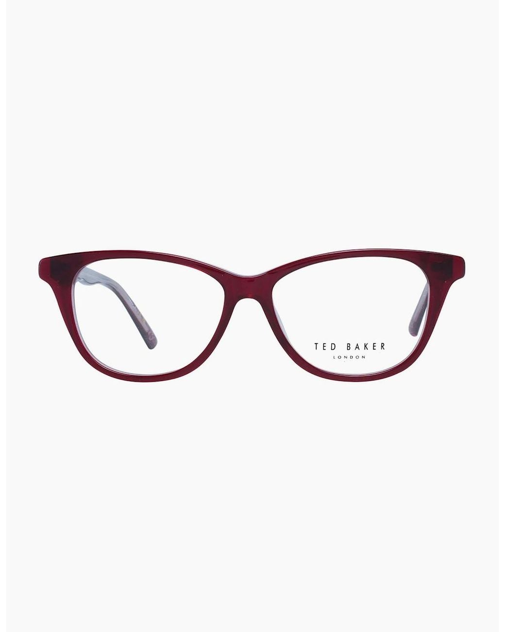 Ted Baker Red Optical Frame Tbb992 201 49 for men