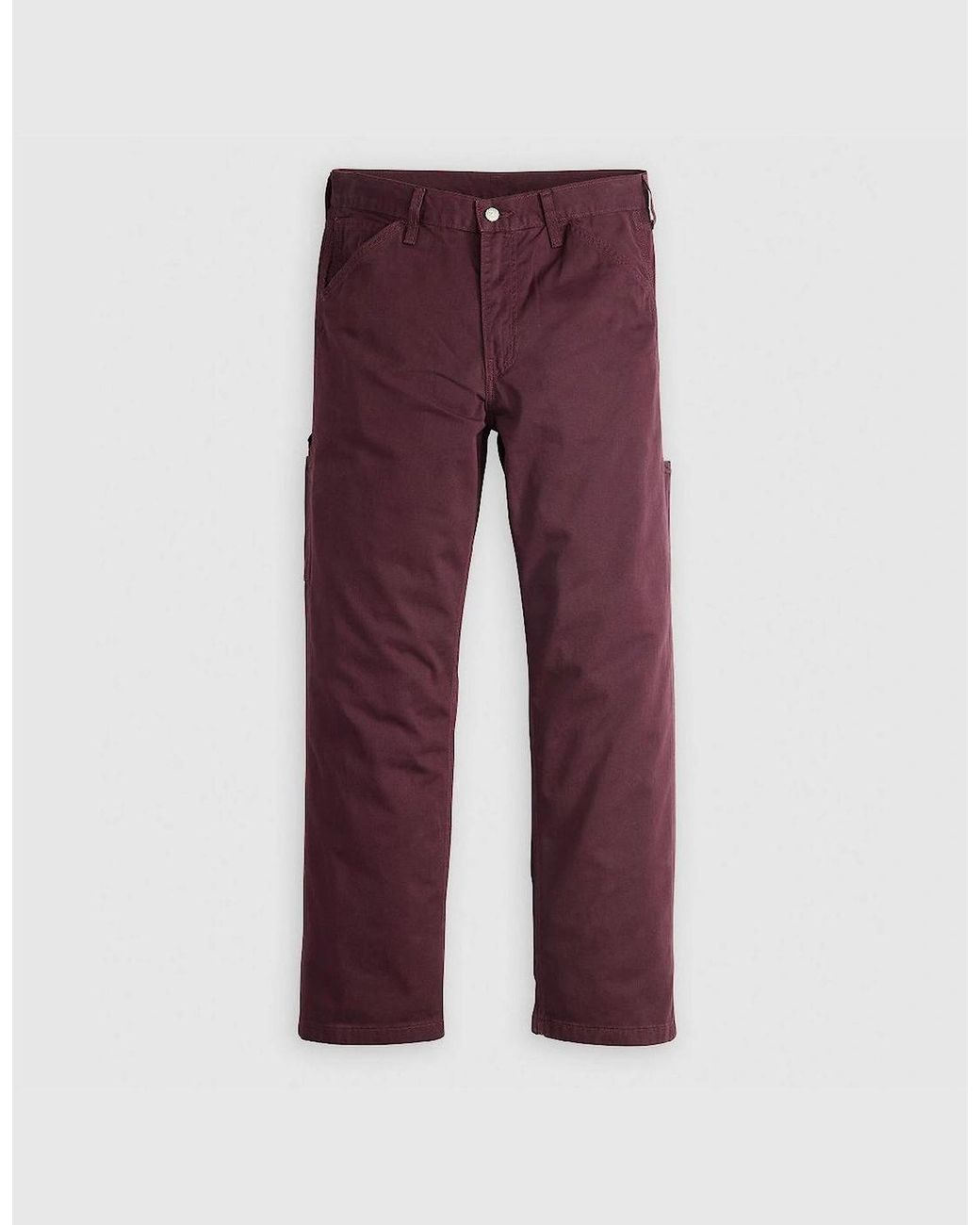 Levi's Purple Levi's Mid Rise Carpenter Jeans for men