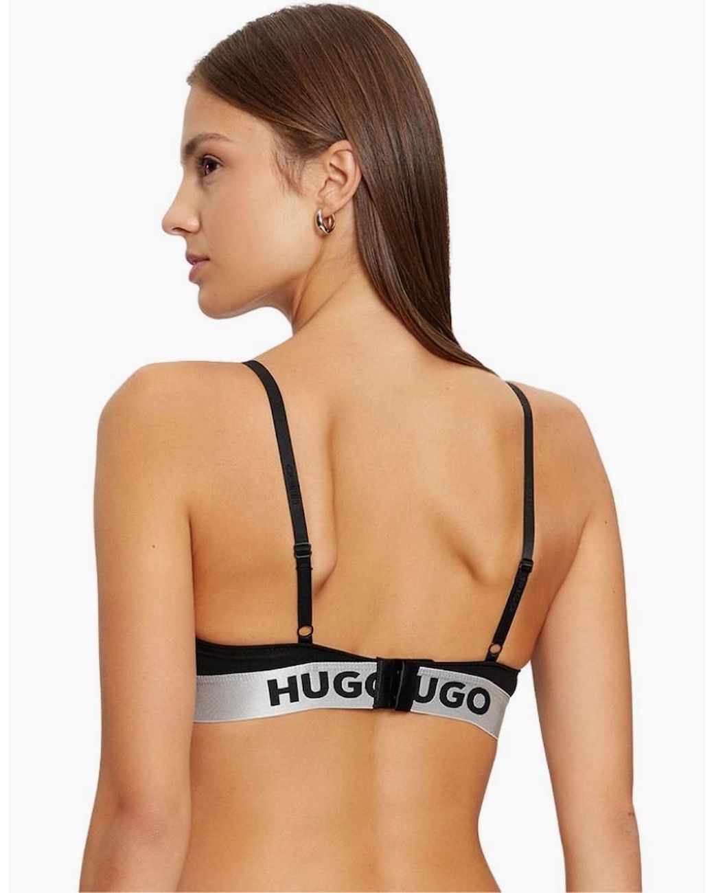 Boss Black Sporty Logo Triangle Bra