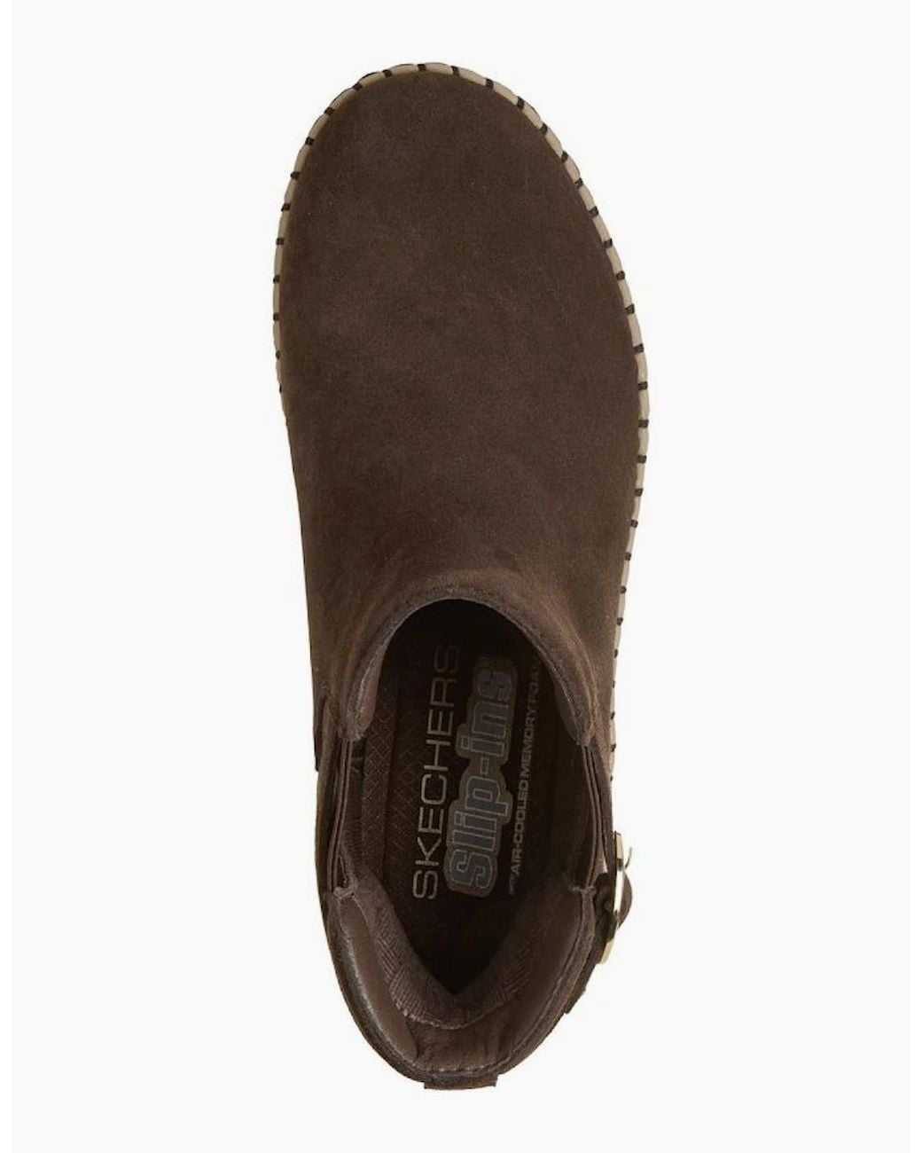 Skechers Brown Wilshire Blvd Darling Moment Ankle Boots