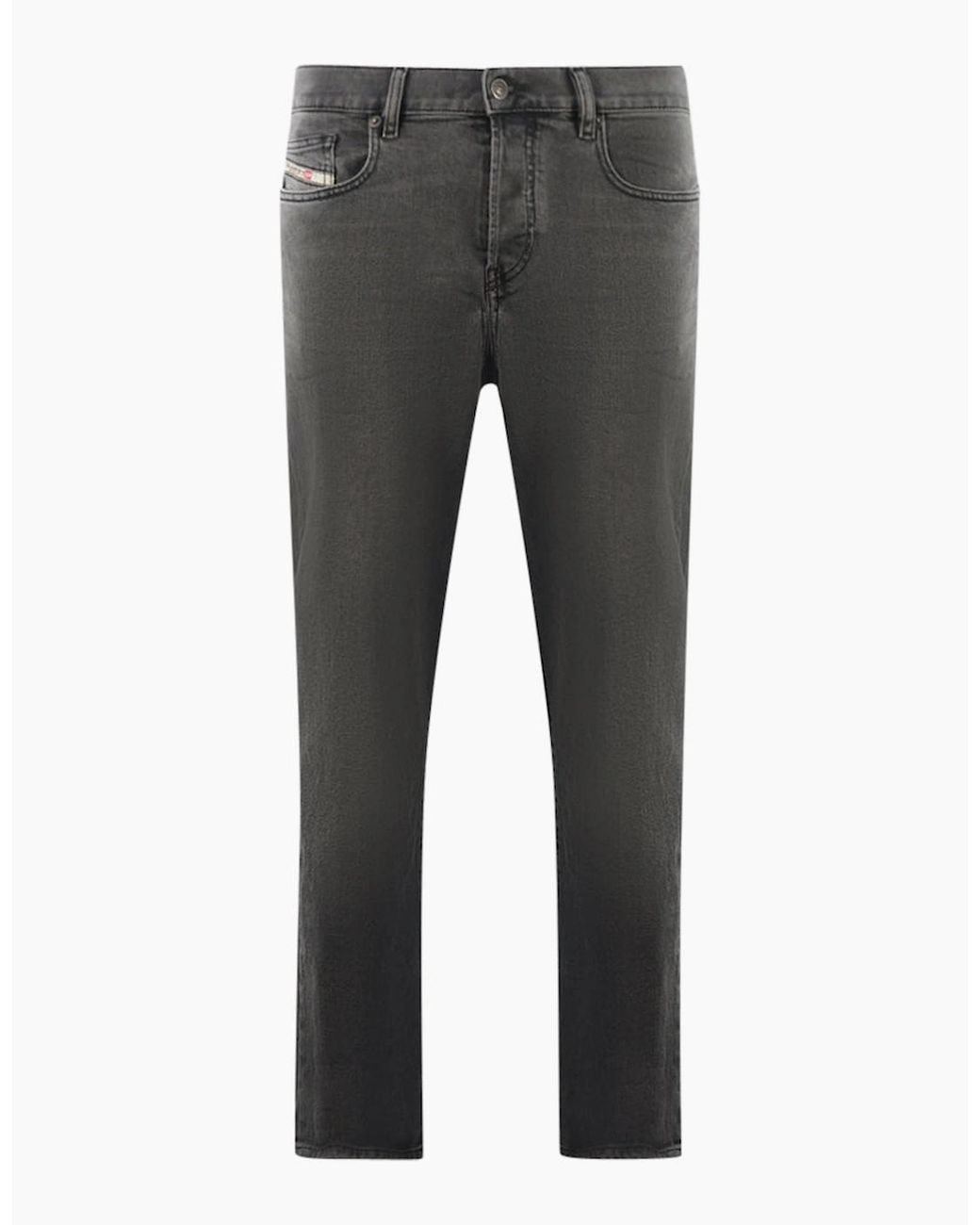 DIESEL Gray D Viker 09D49 Jeans for men