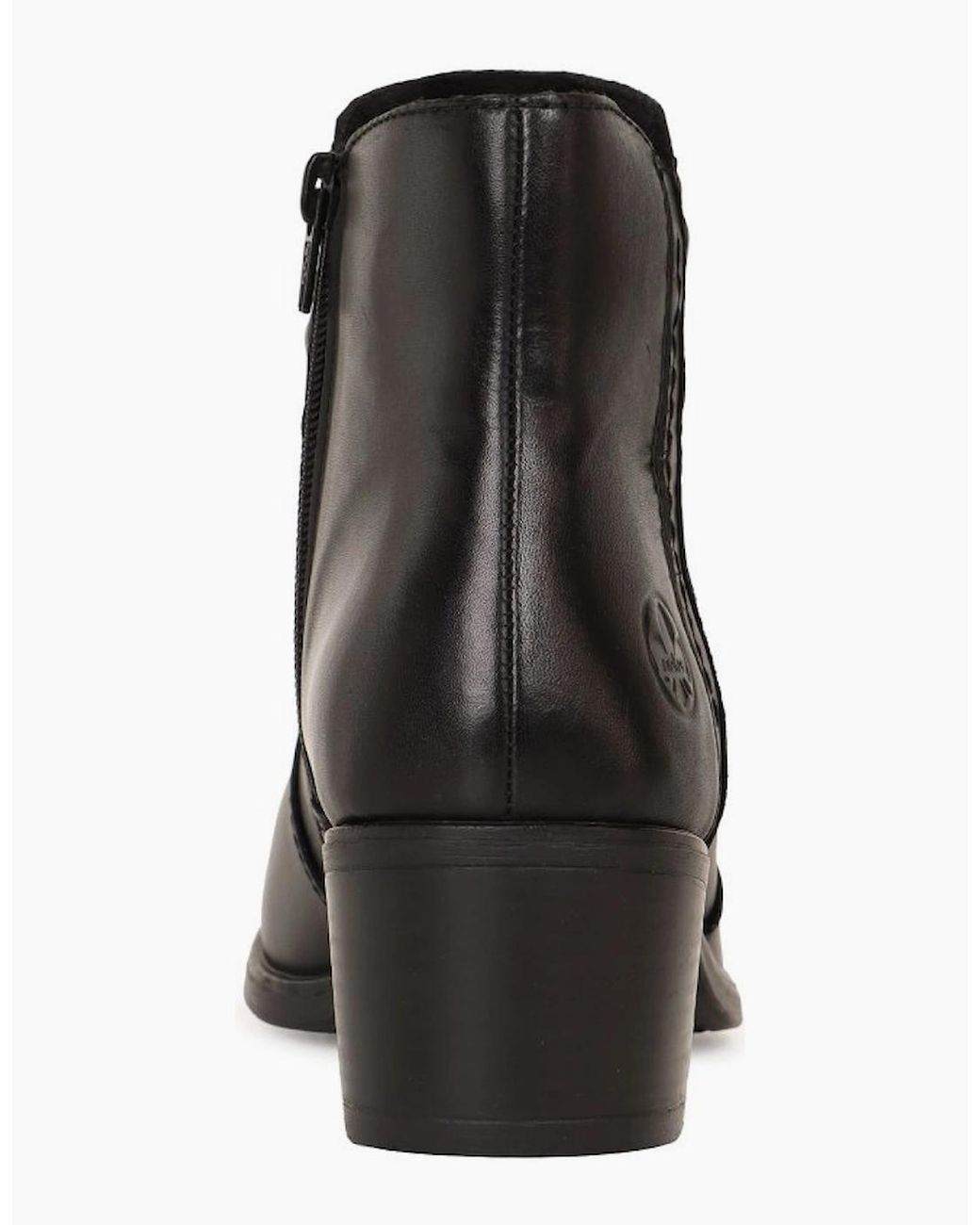 Rieker Black Hovingham Ankle Boots