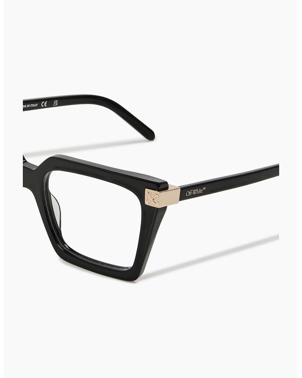 Off-White c/o Virgil Abloh Black Off Eyewear Style 8T for men