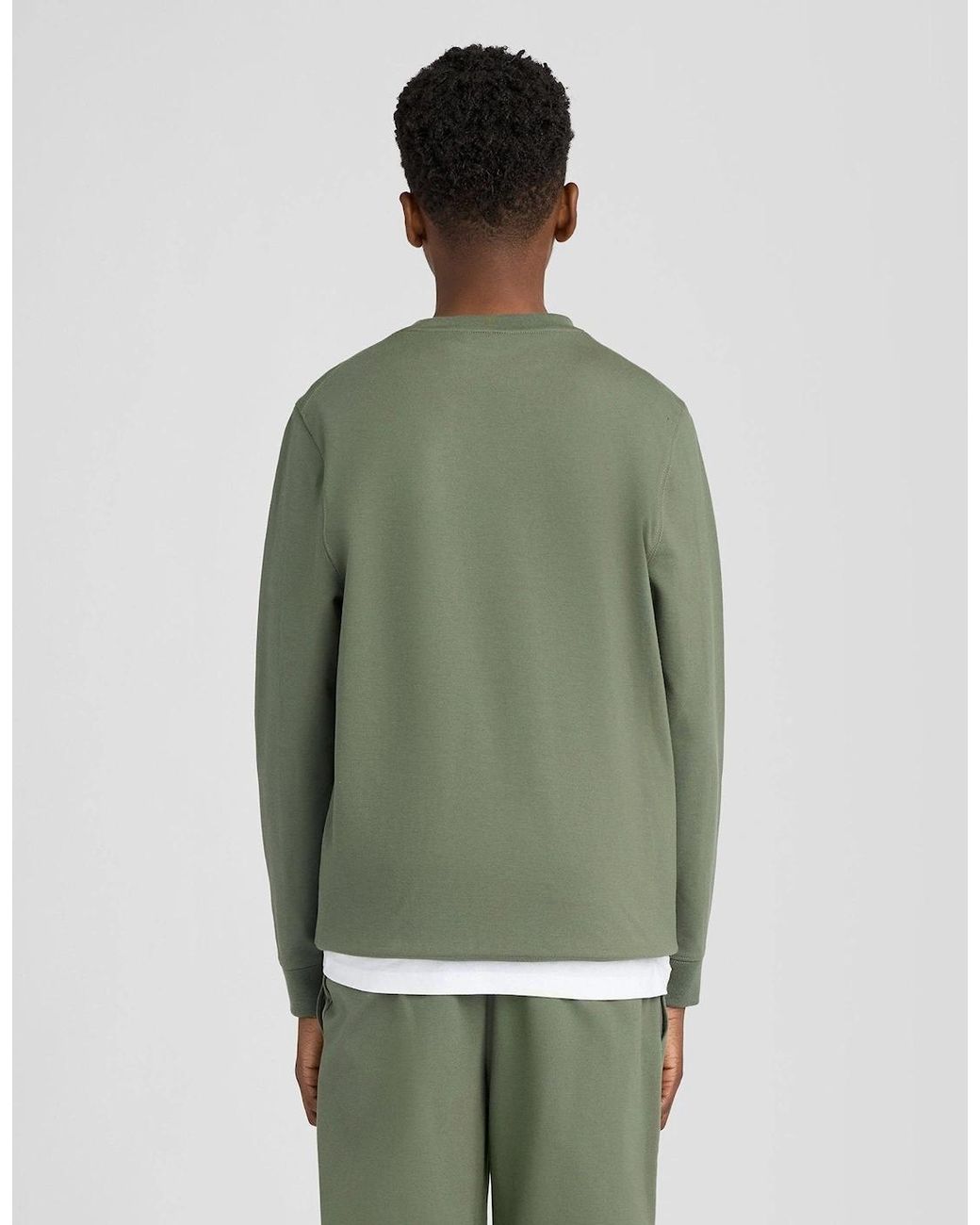 Lyle & Scott Green Sports Lightweight Sweatshirt for men