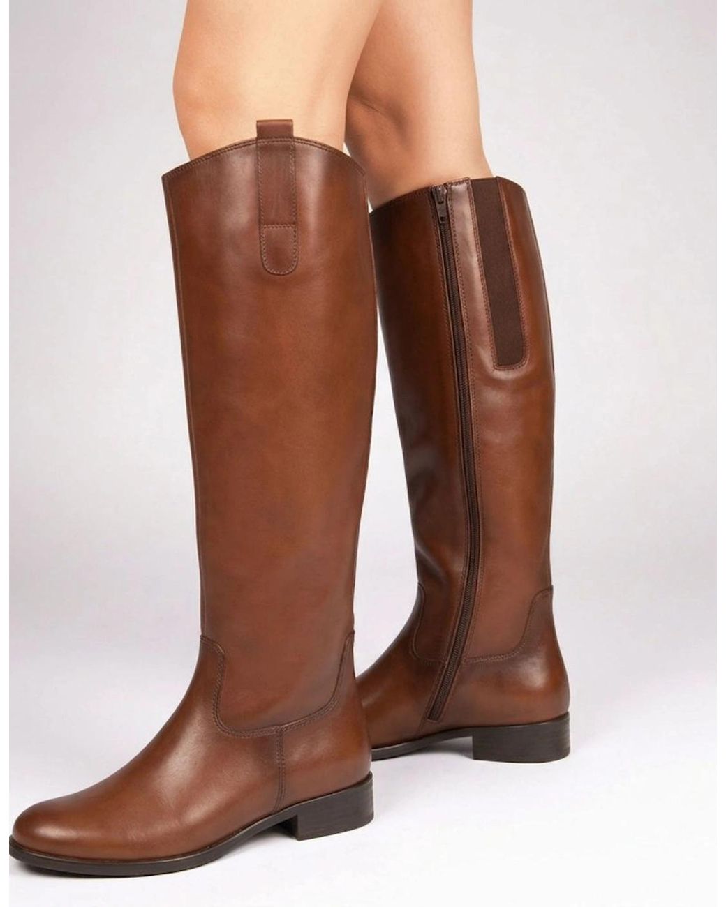 Gabor Brown Brook M Knee High Boots