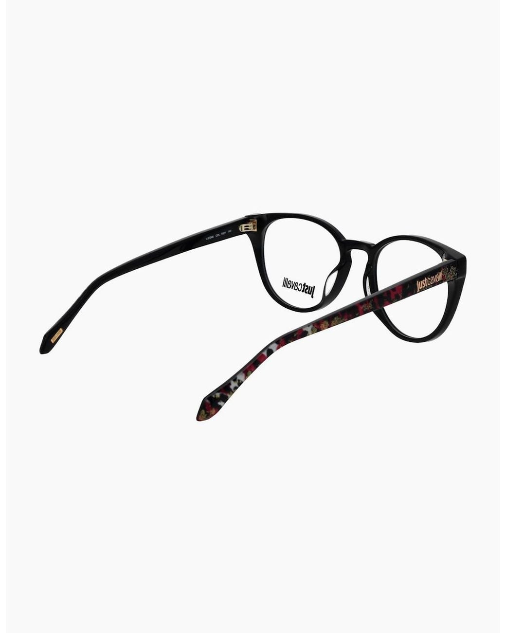 Just Cavalli Black Optical Frame Vjc046 700Y 51