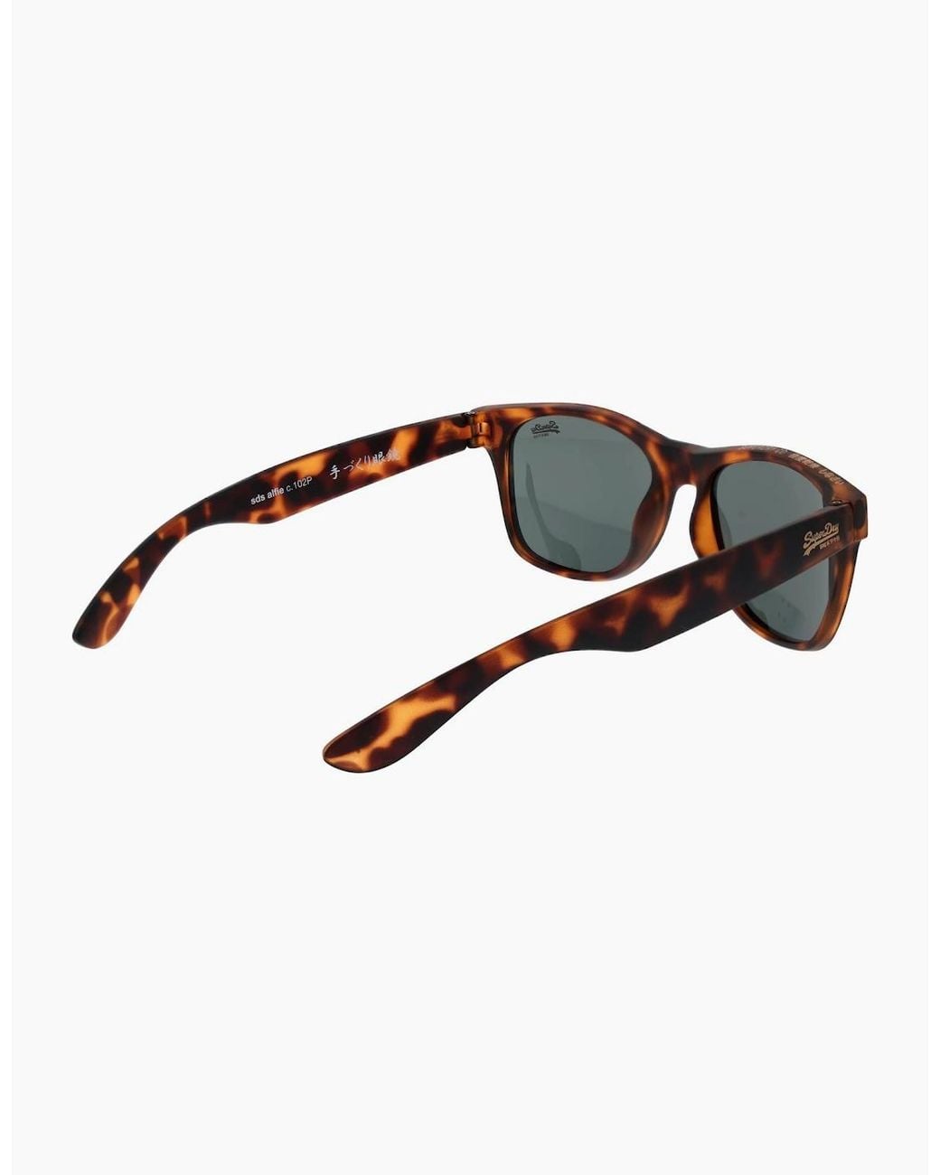 Superdry Black Sunglasses Sds-Alfie 102P 55 for men