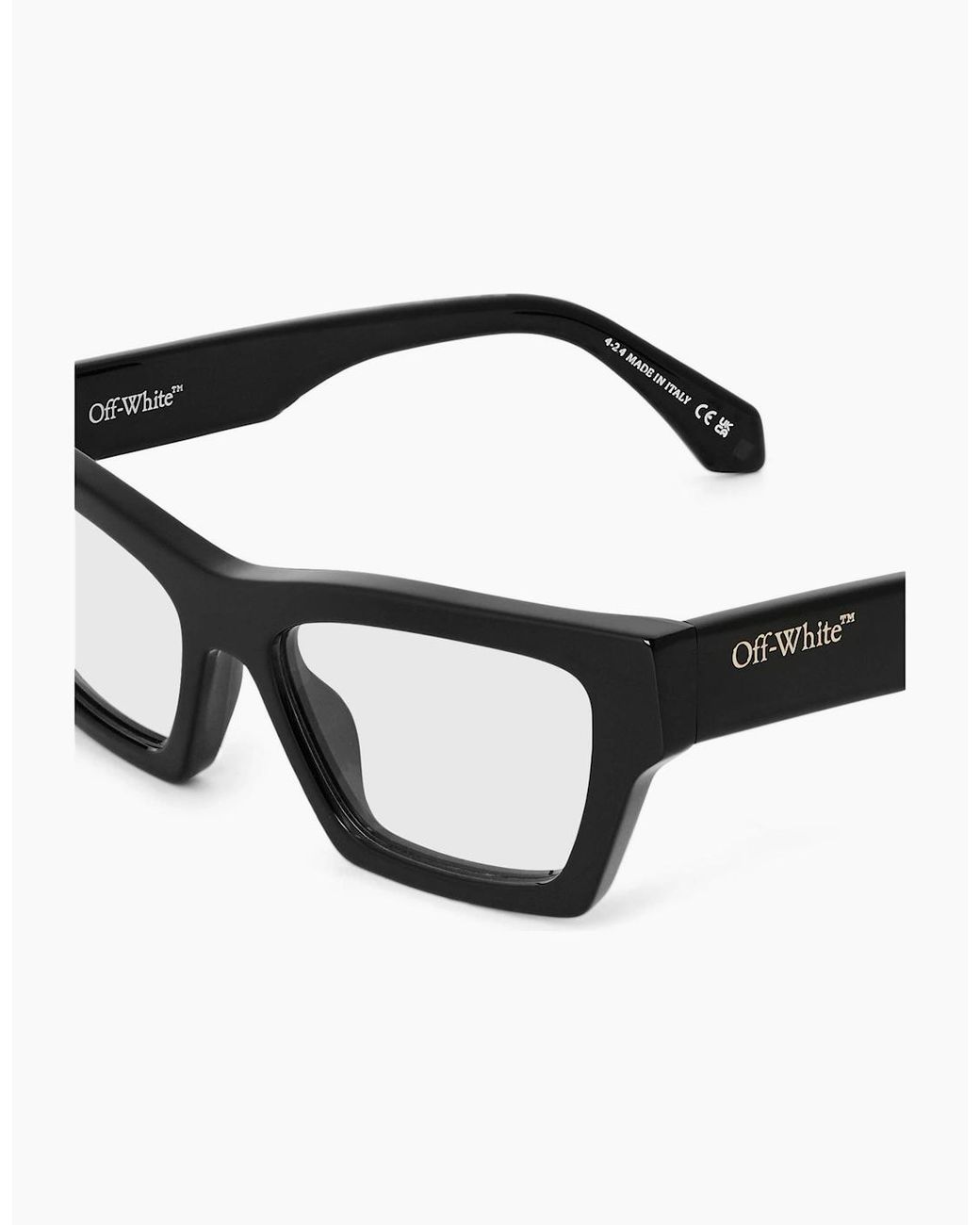 Off-White c/o Virgil Abloh Black Off Eyewear Style 7X for men