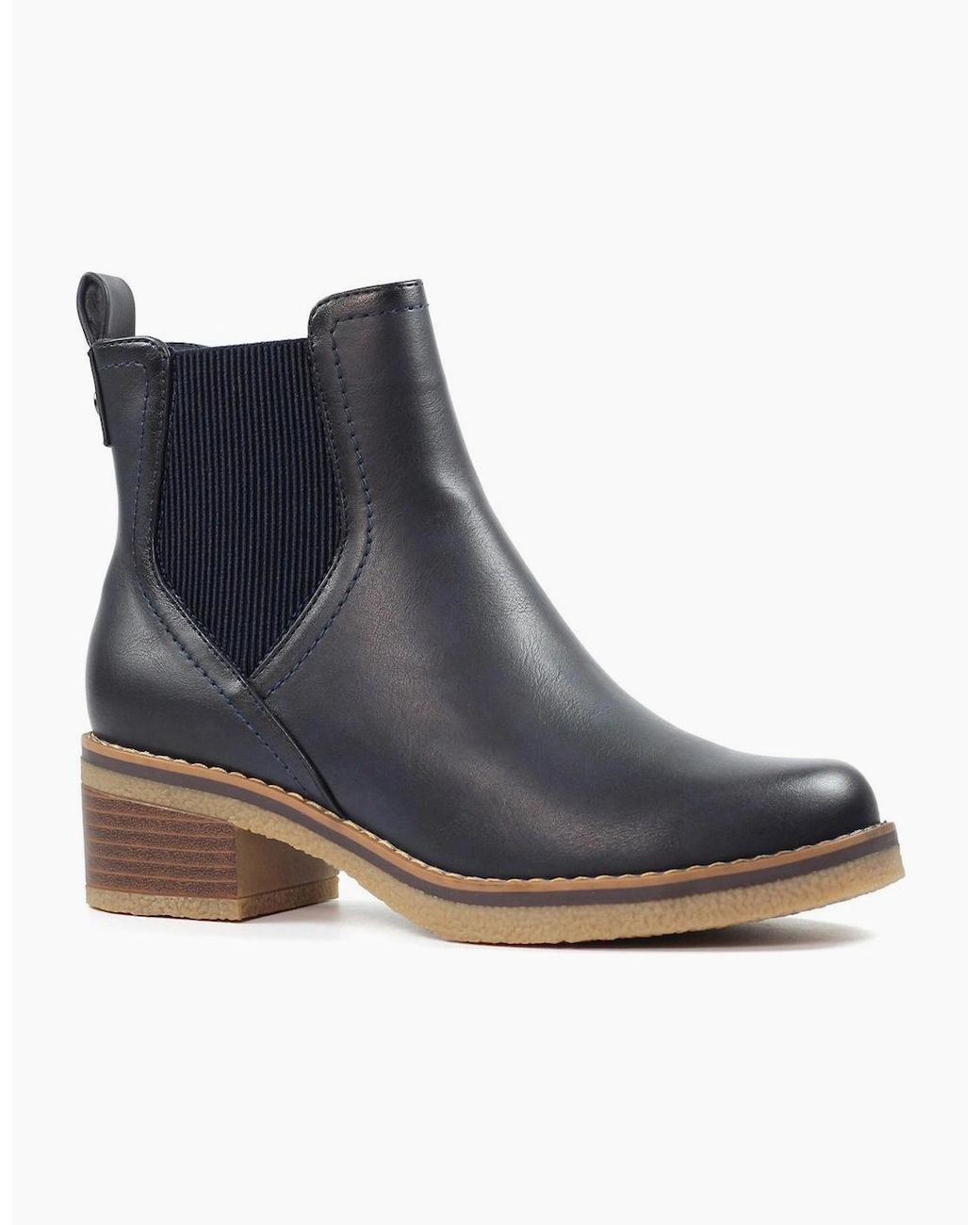Lunar Blue Conrad Ankle Boots