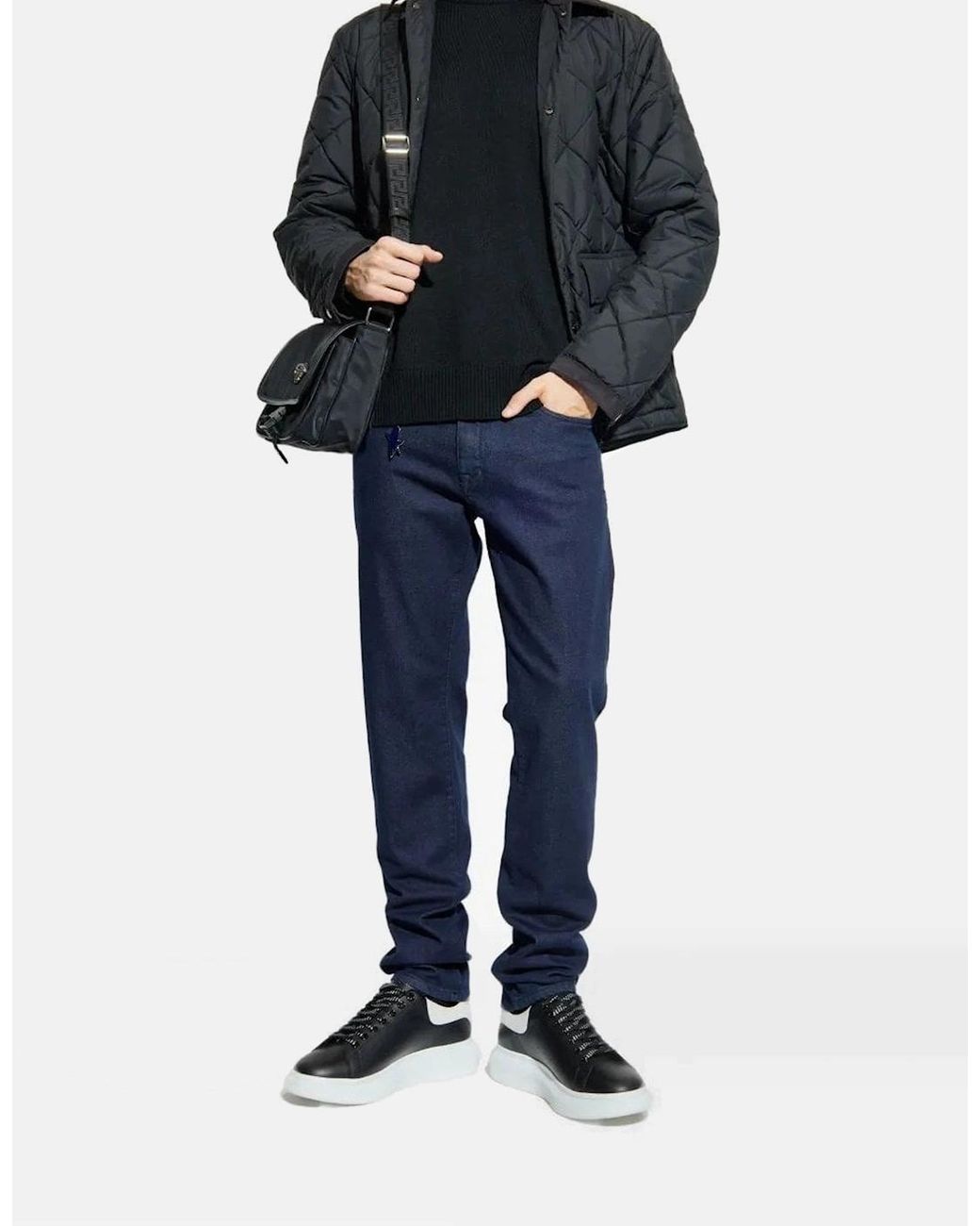 Paul & Shark Blue Technical Wool Typhoon Sweater for men