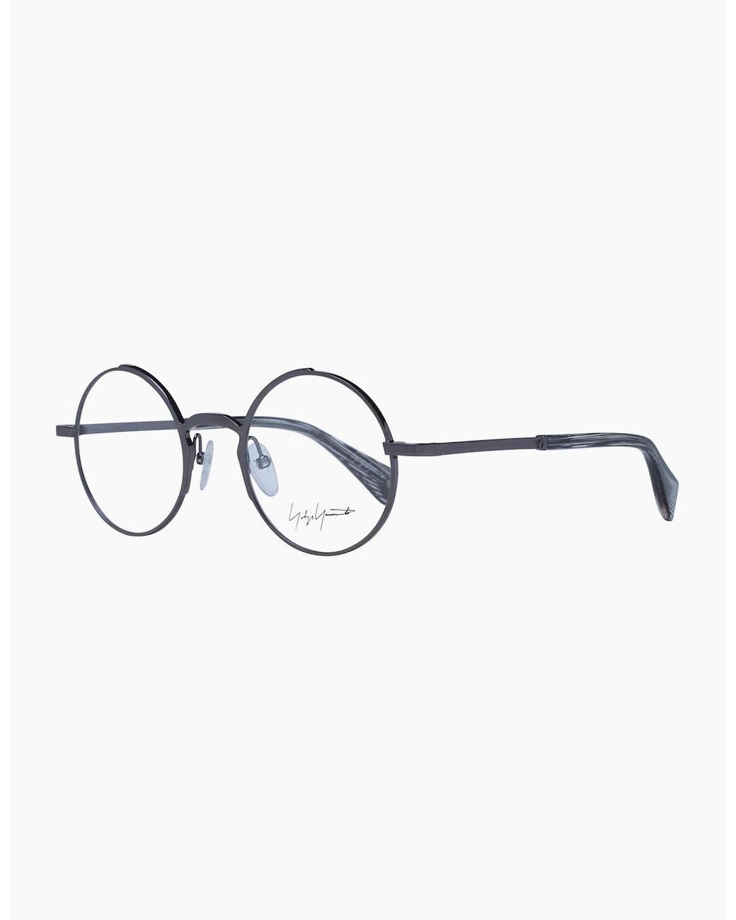Yohji Yamamoto Gray Optical Frame Yy3007 902 47 for men