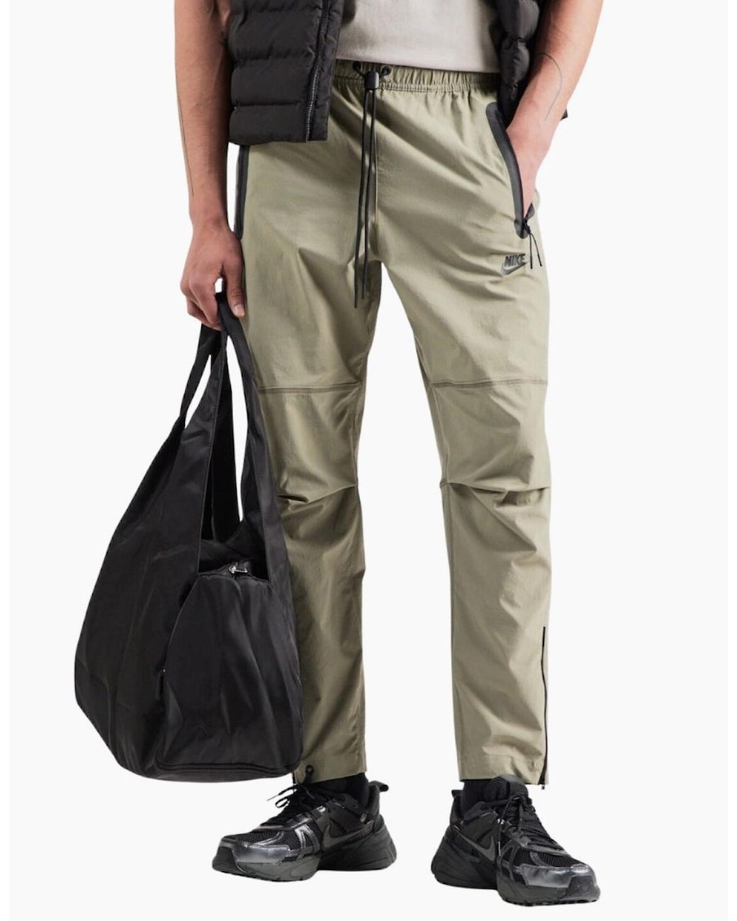 Nike Green Tech Woven Trousers for men