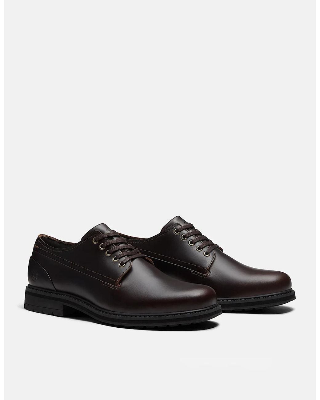 Timberland Black Stormbucks Full Grain Leather Lace Up Waterproof Shoe for men