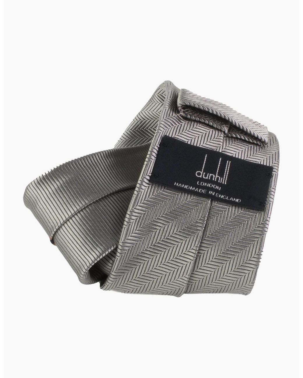 Dunhill Gray Tie for men