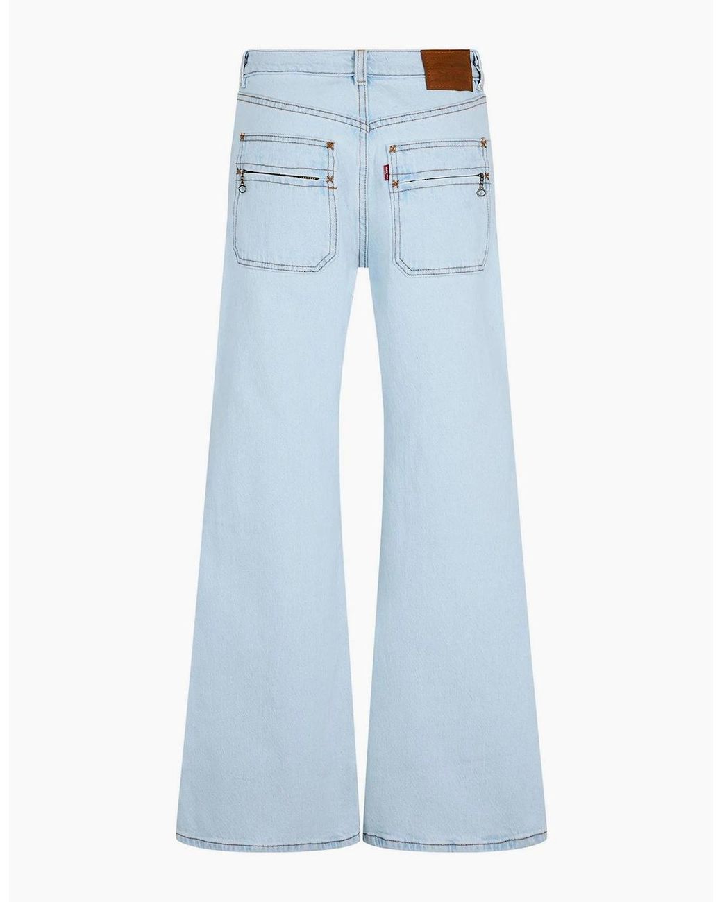 Levi's Blue Levi's Ribcage Bell Wide Leg Jeans