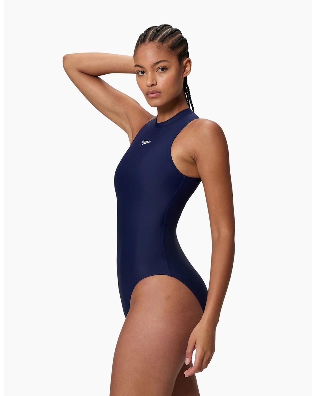 Speedo Blue Ladies Hydrasuit One Piece Swimsuit