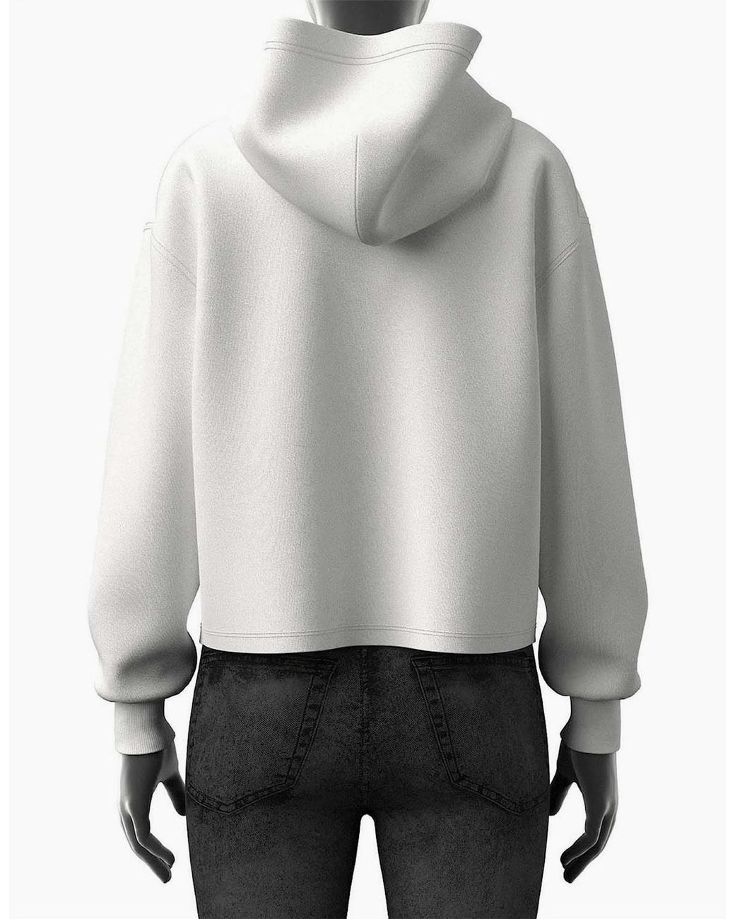 DIESEL Gray Jaral Hood D Hoodie