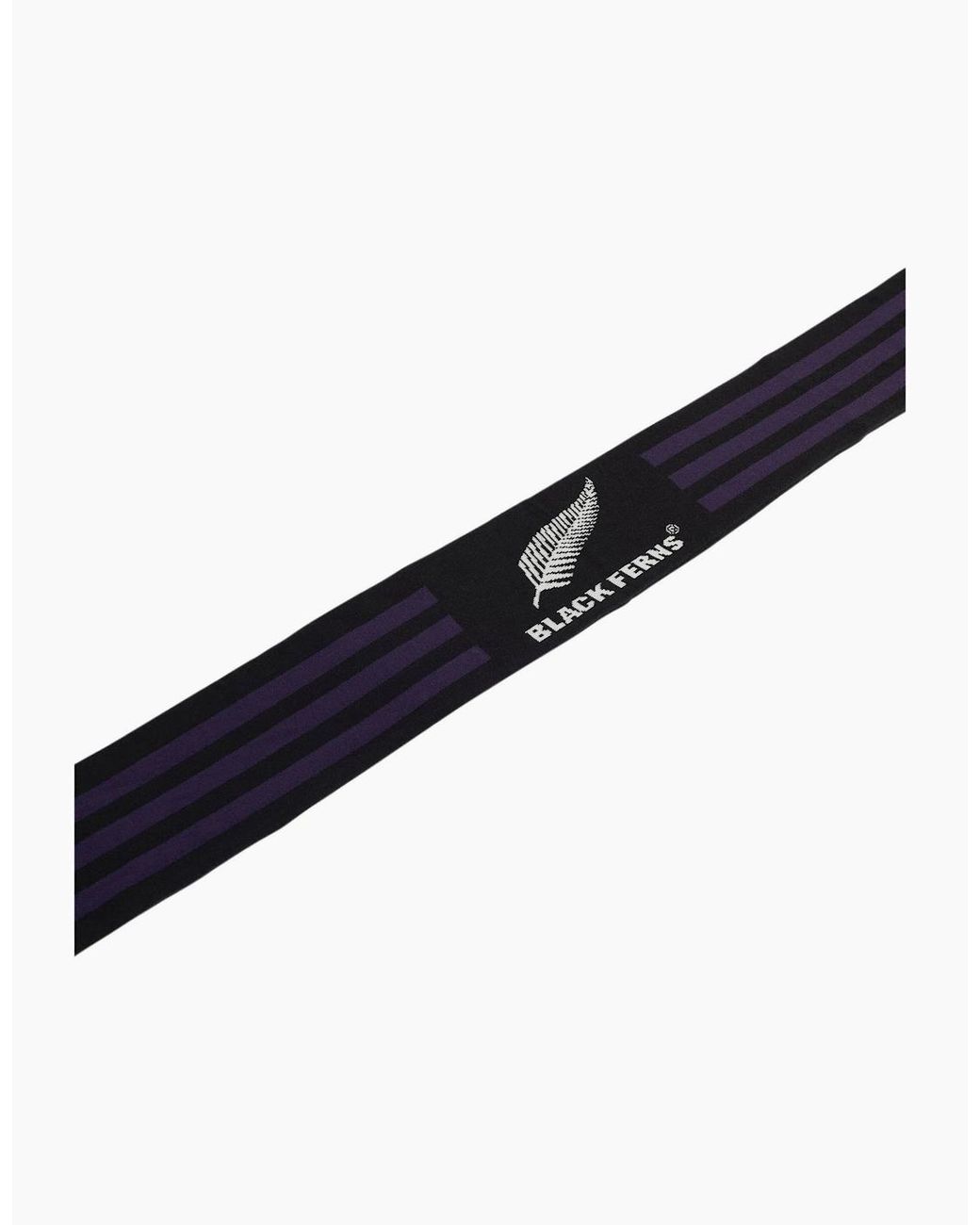 Adidas Blue Striped Midweight Scarf for men