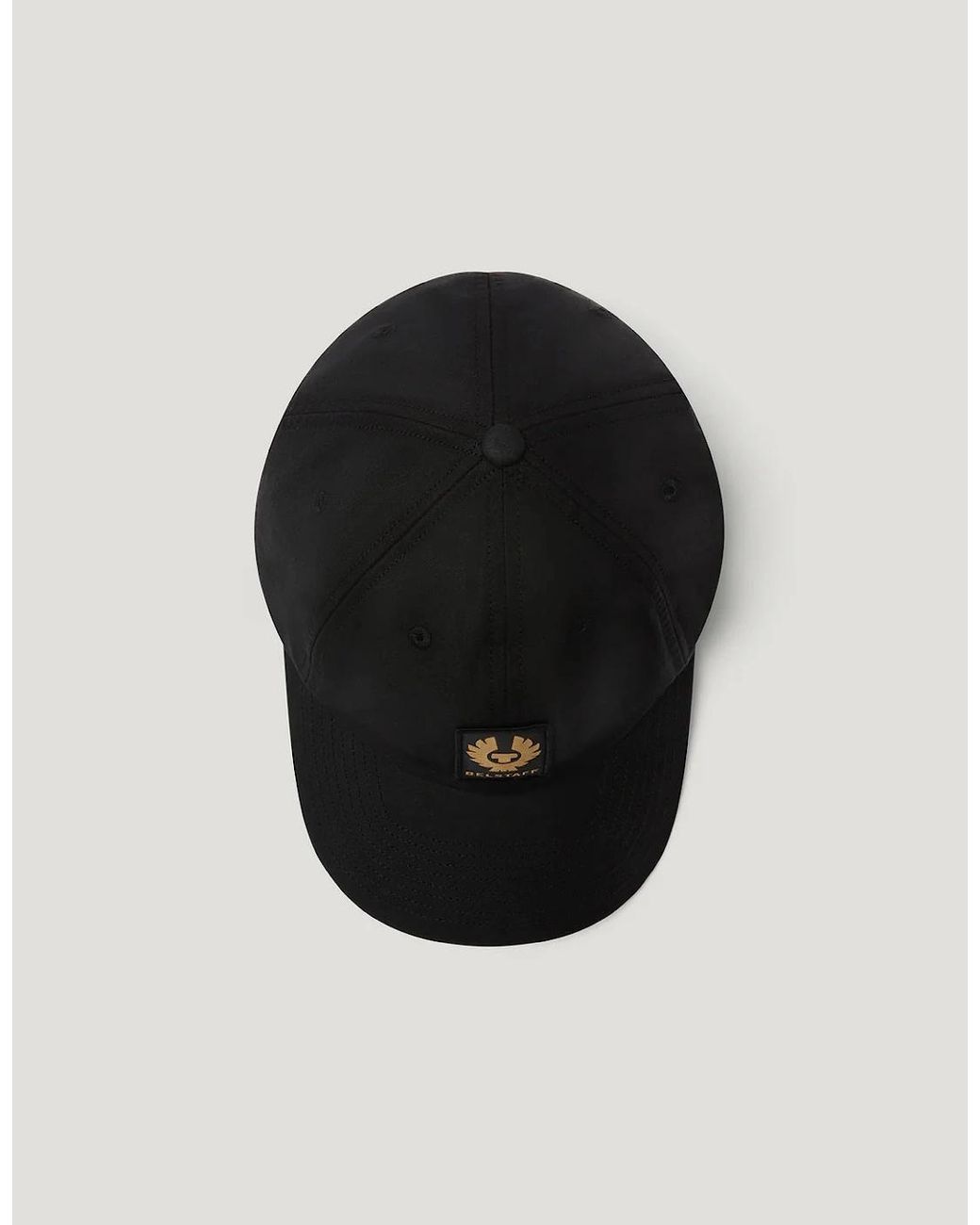 Belstaff Black Phoenix Patch Wax Cap for men