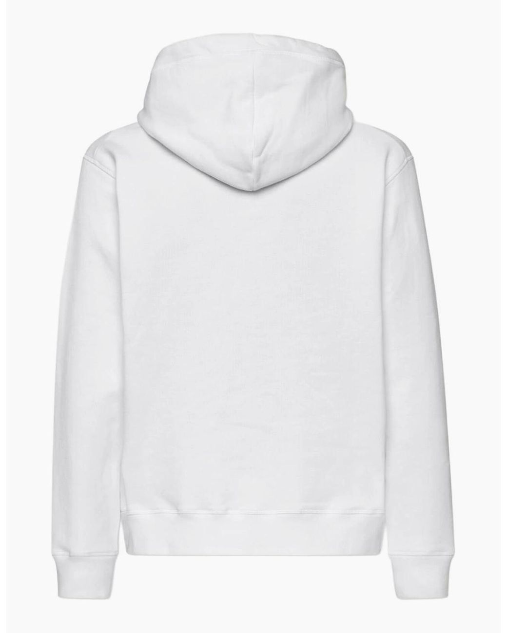 DSquared² White Horror Logo Print Hoodie for men