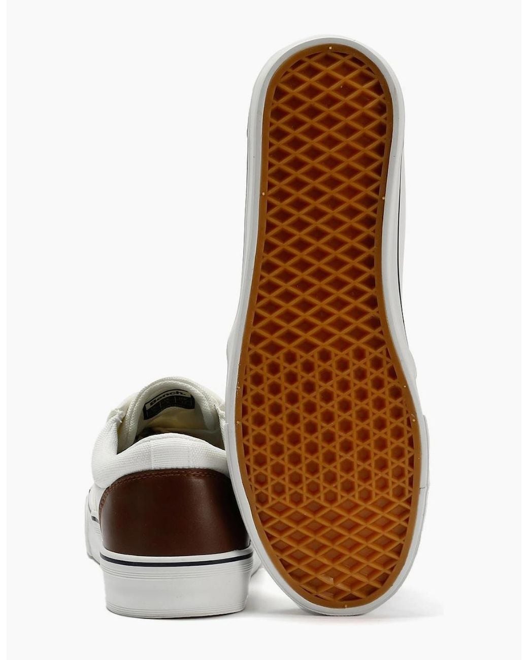 Bench White Donnie Canvas Trainers for men