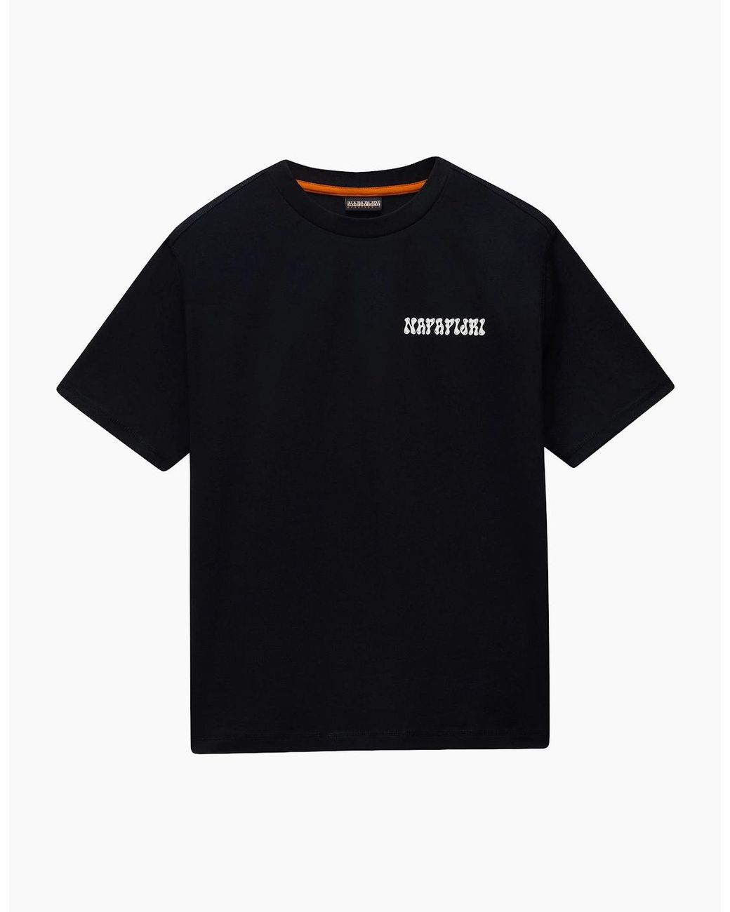 Napapijri Black S-Sol Spaghetti T-Shirt for men