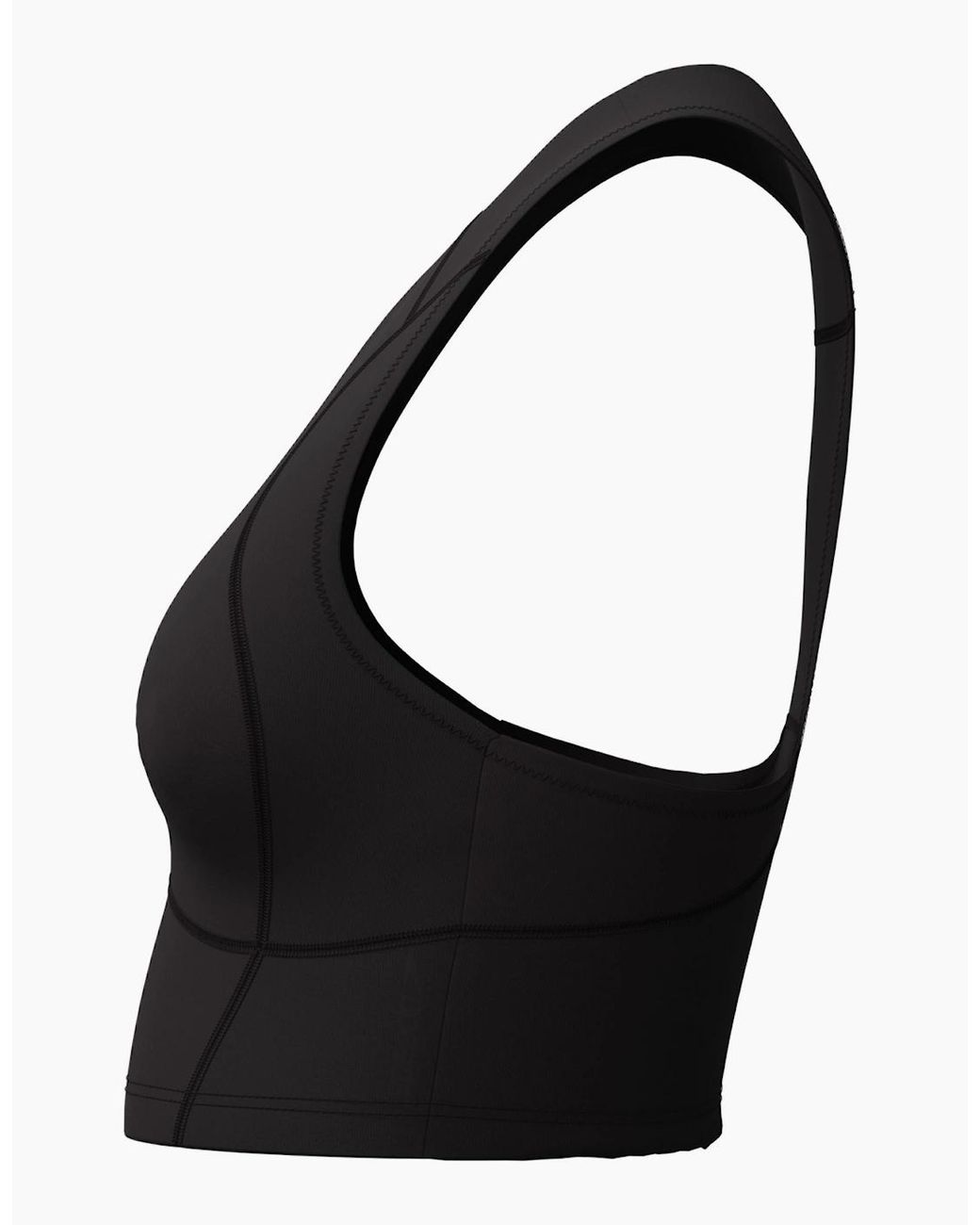 Speedo Black Ladies Ocean Flex Crop Top