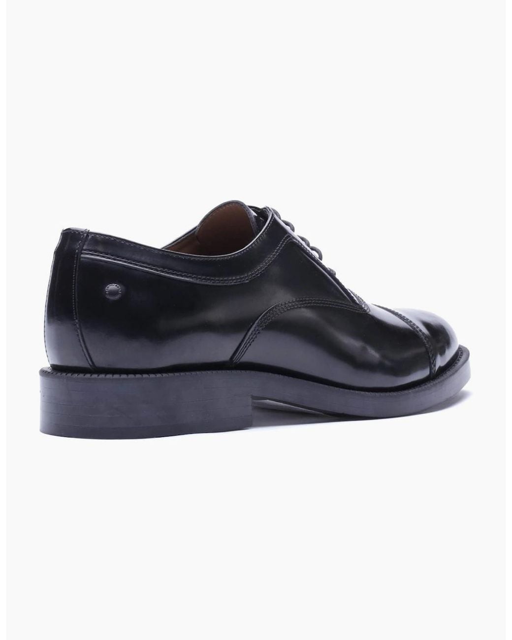 Base London Blue Roma Toe Cap Shoes for men