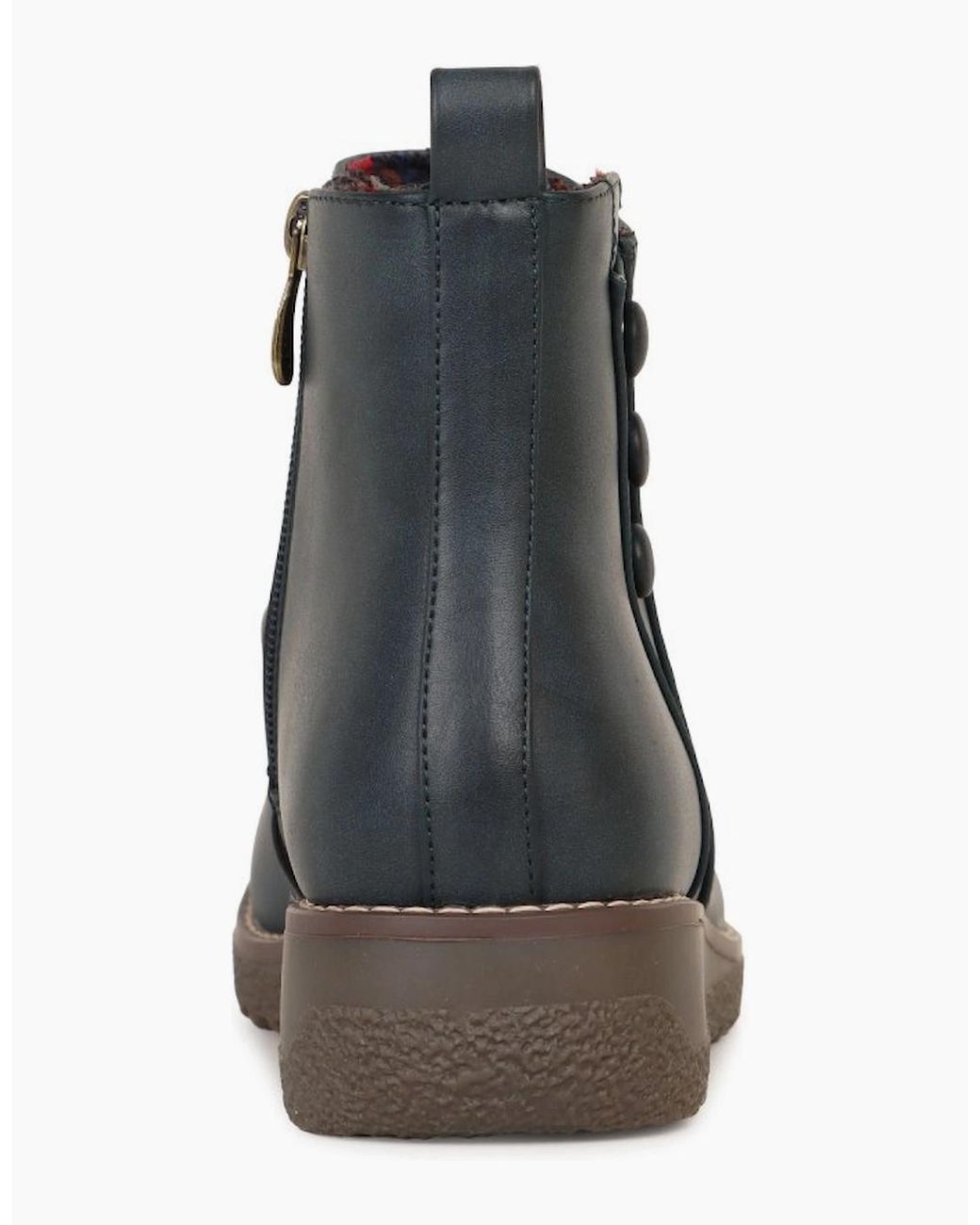 Heavenly Feet Blue Murray Ankle Boots