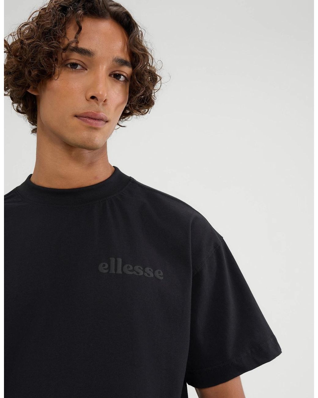 Ellesse Black Entriamo Tee for men