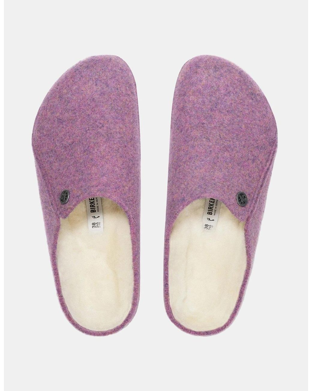Birkenstock Clogs Purple Birkenstock Zermatt Shearling Fe Clogs