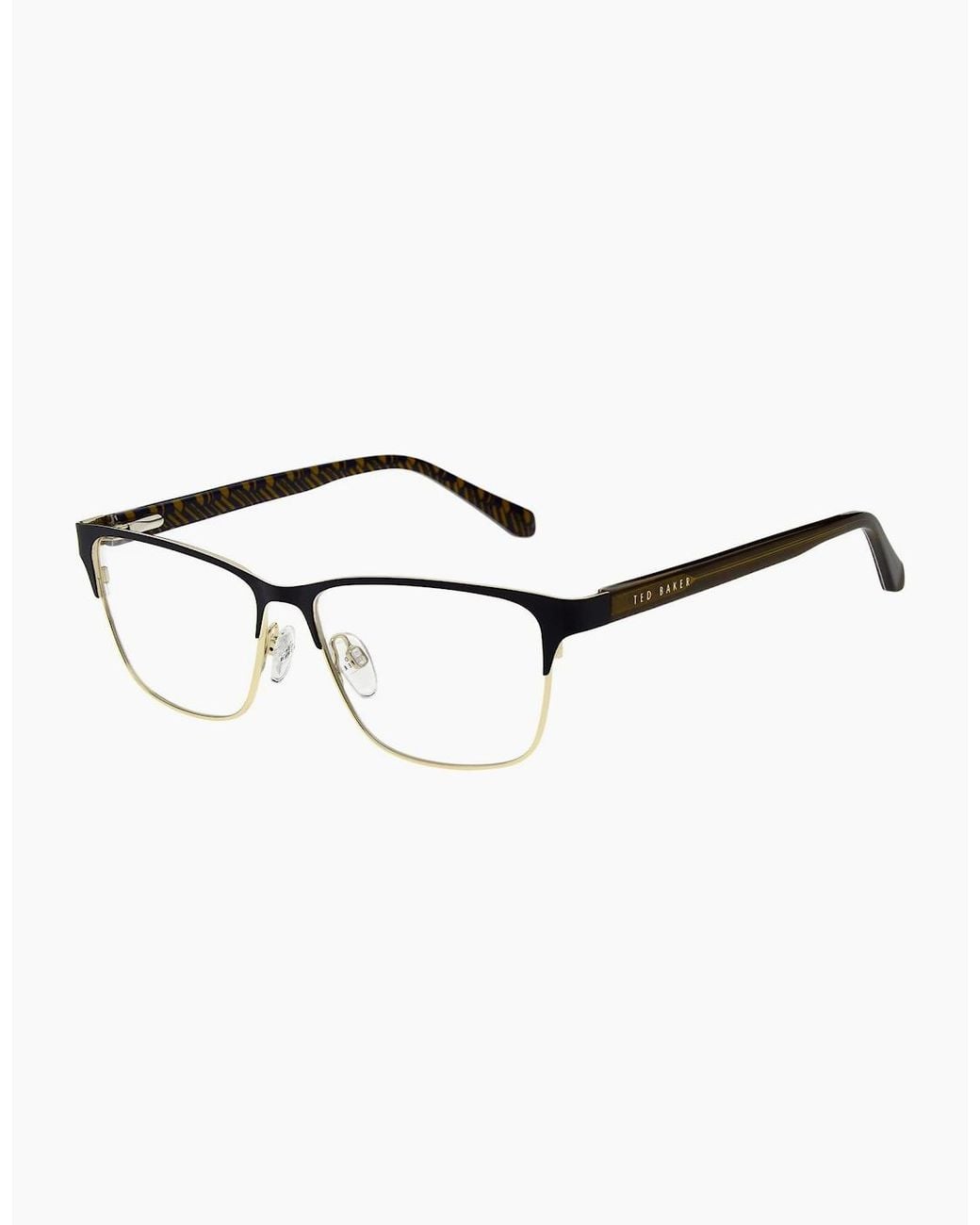 Ted Baker Black Optical Frame Tb4345 002 54 for men