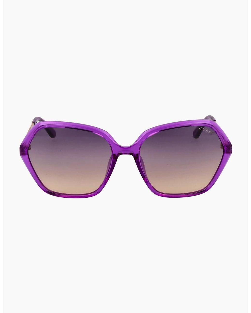 Guess Purple Sunglasses Gu00134 81Z 55