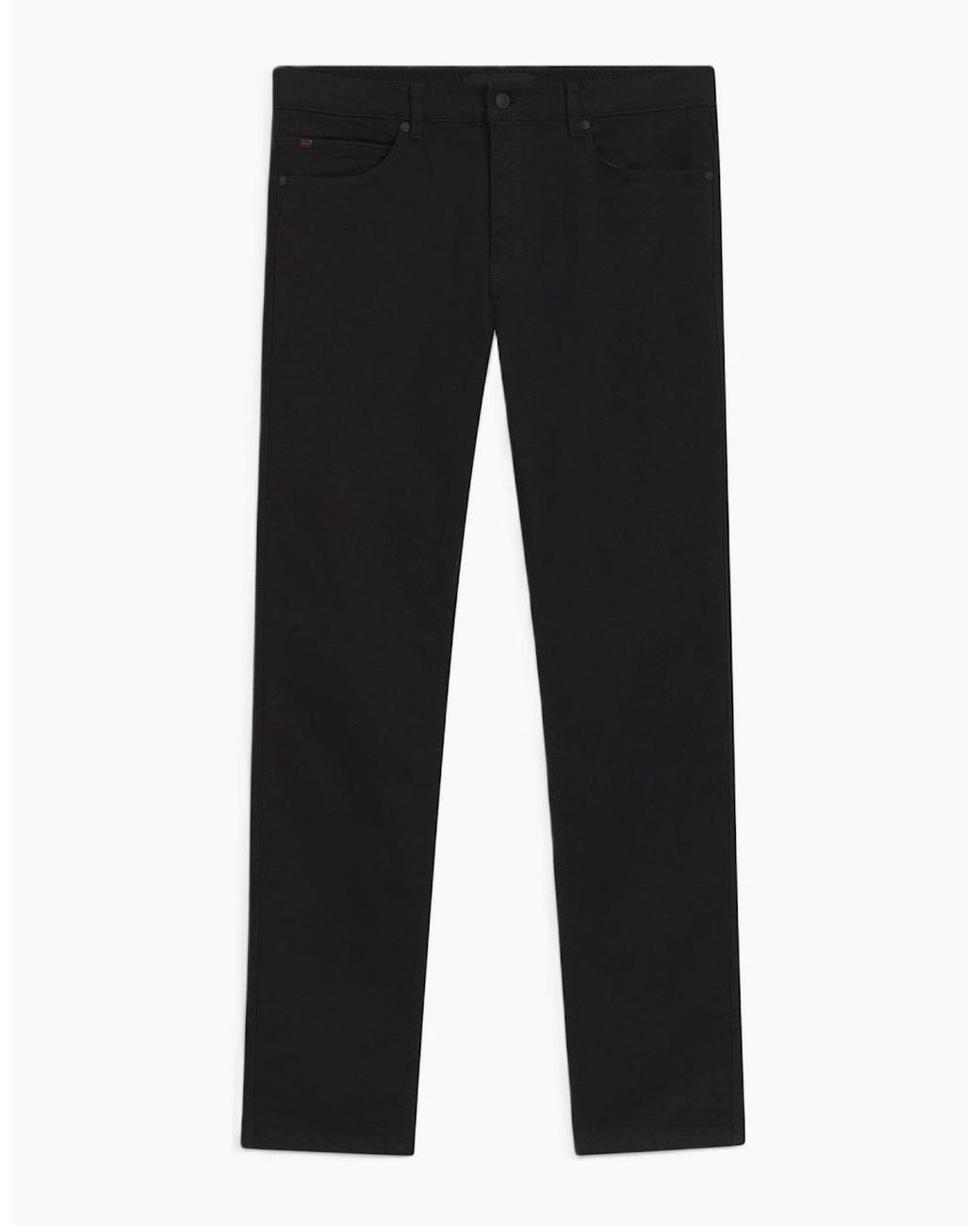 Boss Black Mid Rise Slim Fit Five Pocket Jeans for men