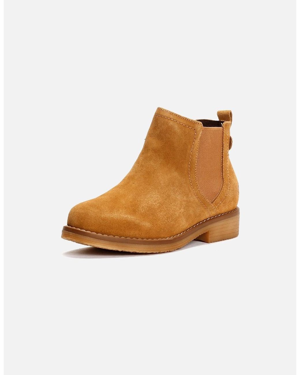 Hush Puppies Brown Maddy Wide Boot