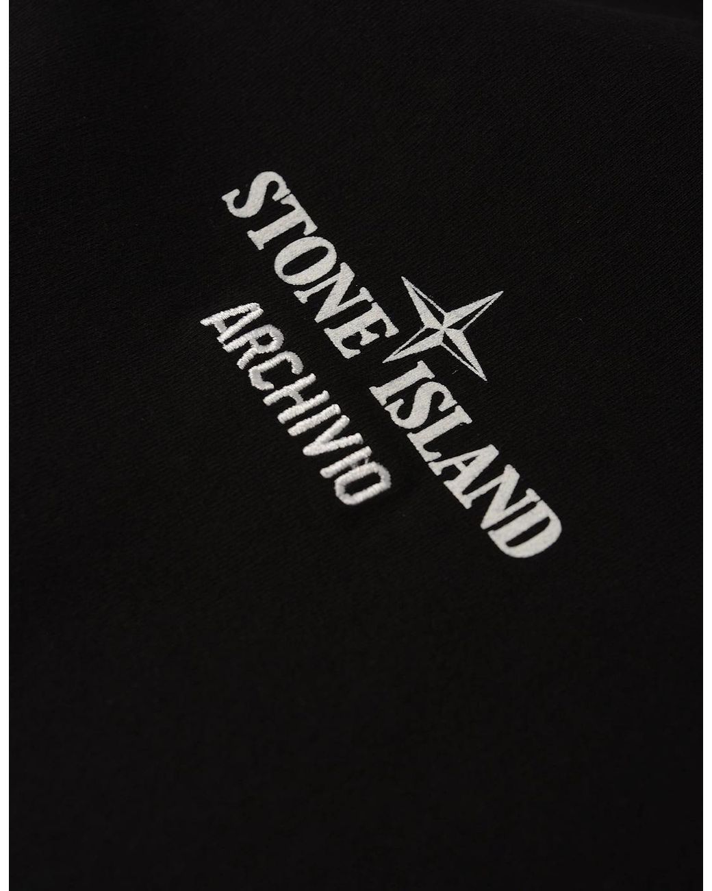Stone Island Black Branded 2100033 T-Shirt for men