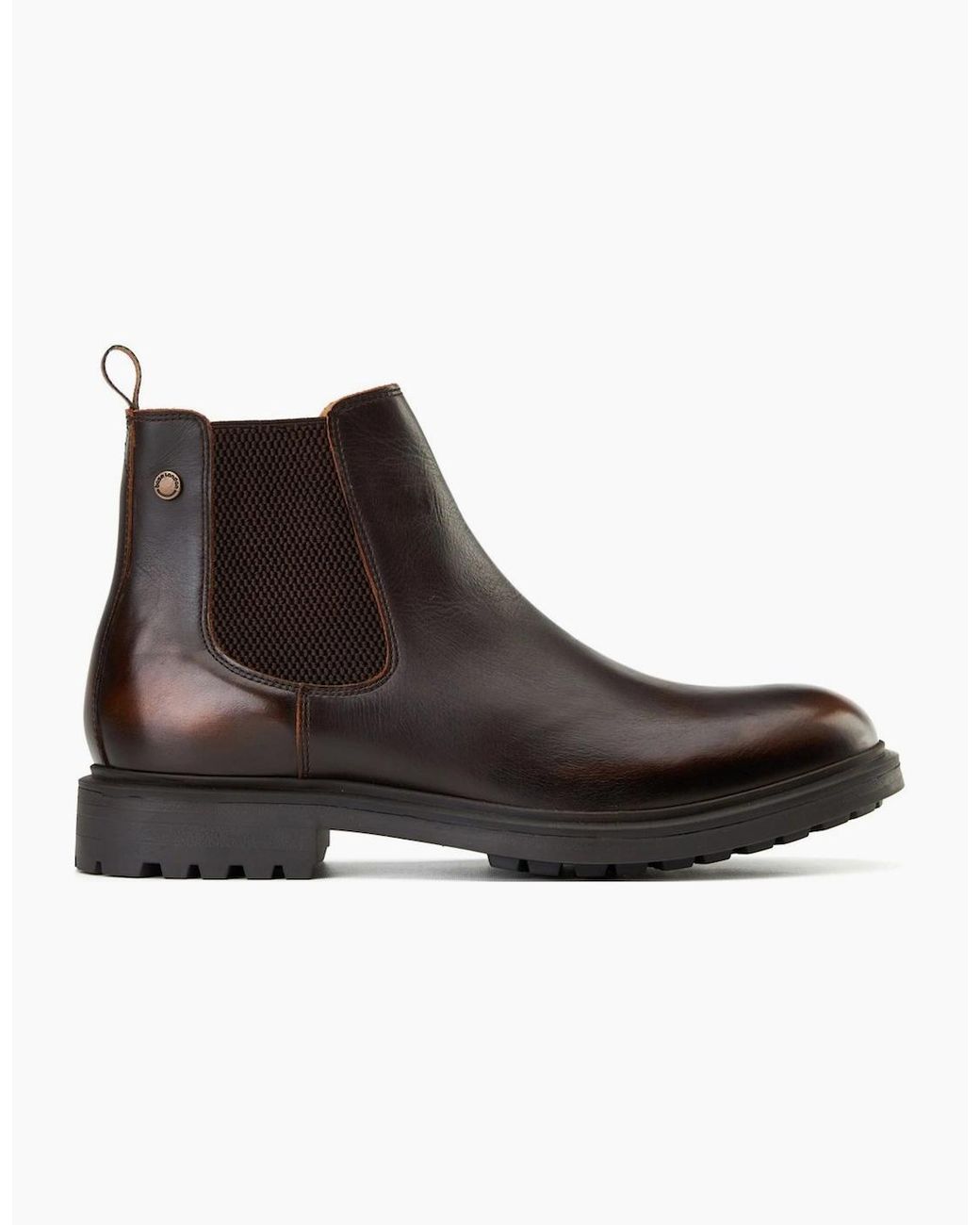 Base London Brown Roebuck Chelsea Boots for men