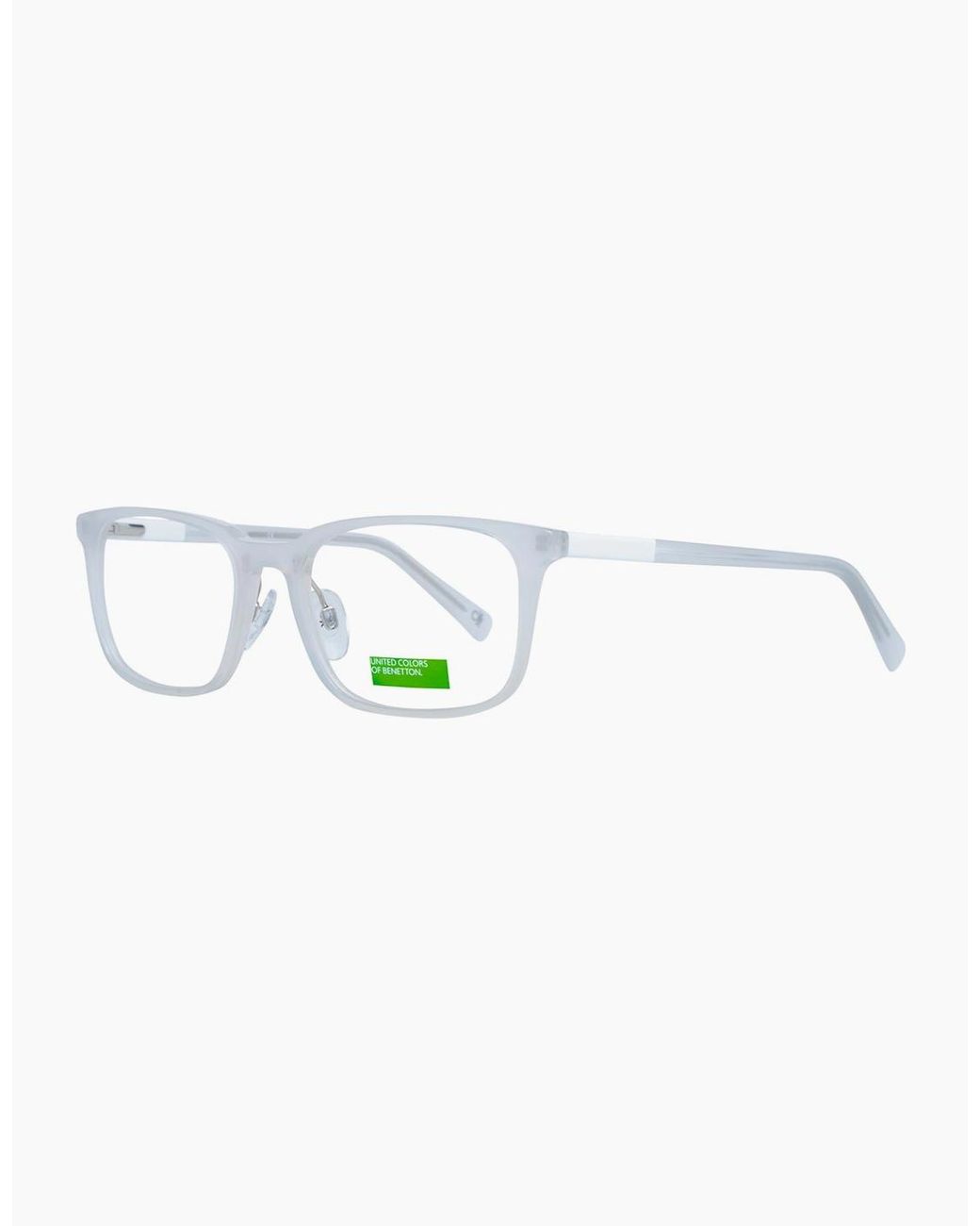 Benetton White Optical Frame Beo1030 856 53 for men