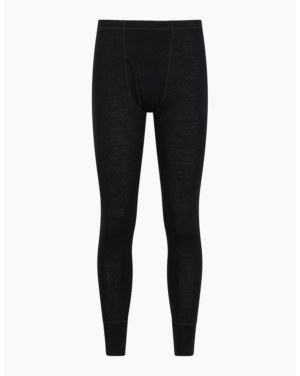 Mountain Warehouse Black Merino Ii Thermal Bottoms for men