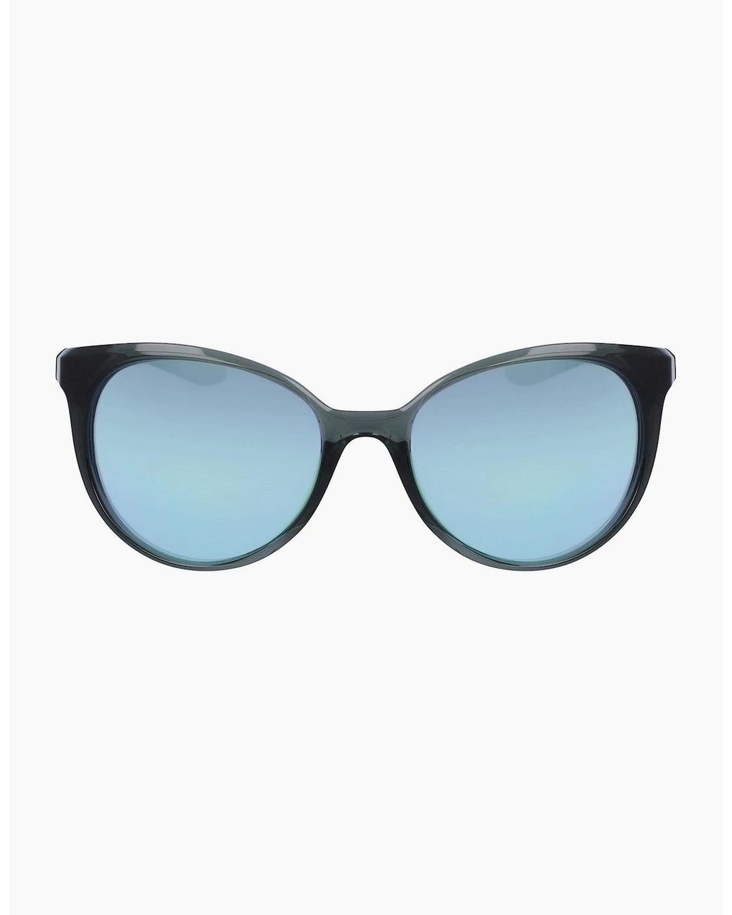 Nike Blue Oval Sunglasses for men
