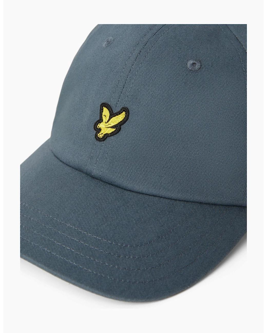 Lyle & Scott Blue Lyle & Scott Baseball Cap Gunmetal for men