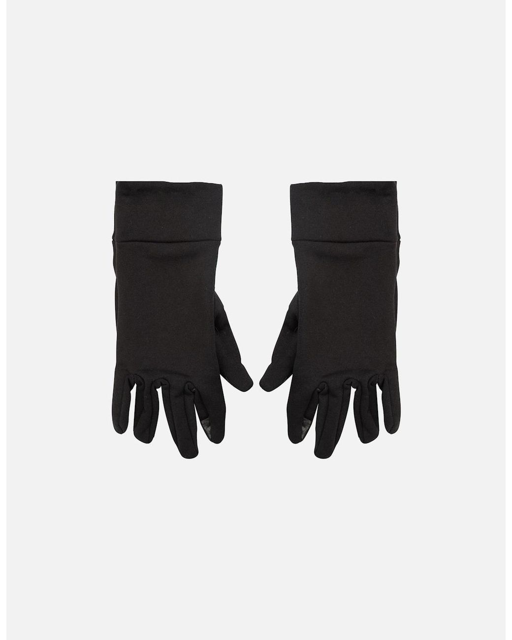 Mountain Warehouse Black Ladies Touch Screen Lined Gloves