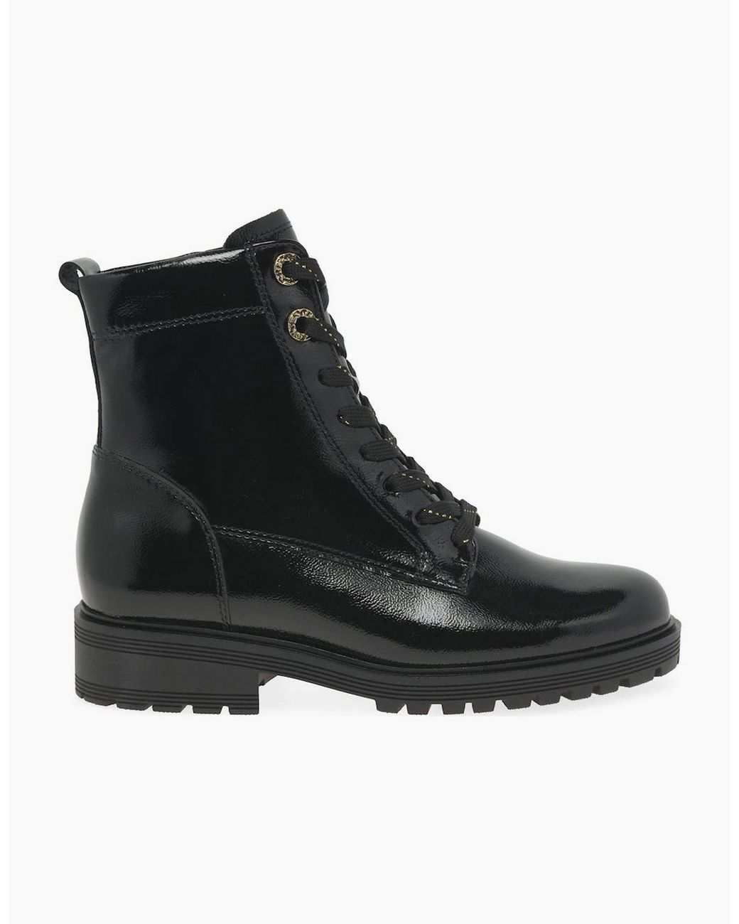 Gabor Black Flamboyant Ankle Boots