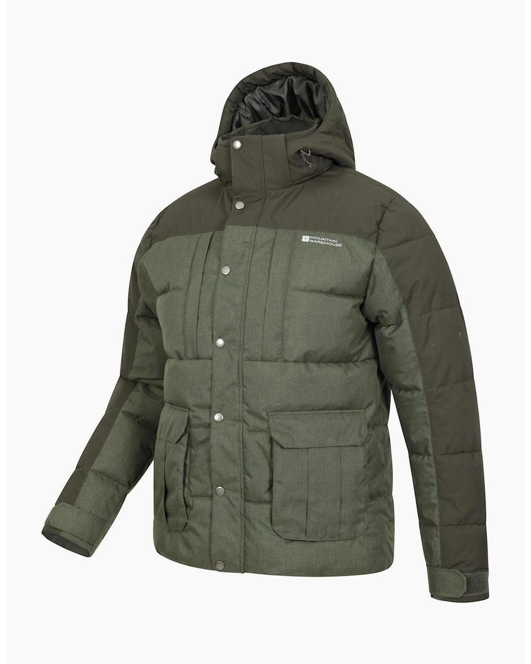 Mountain Warehouse Green Shock Padded Jacket for men