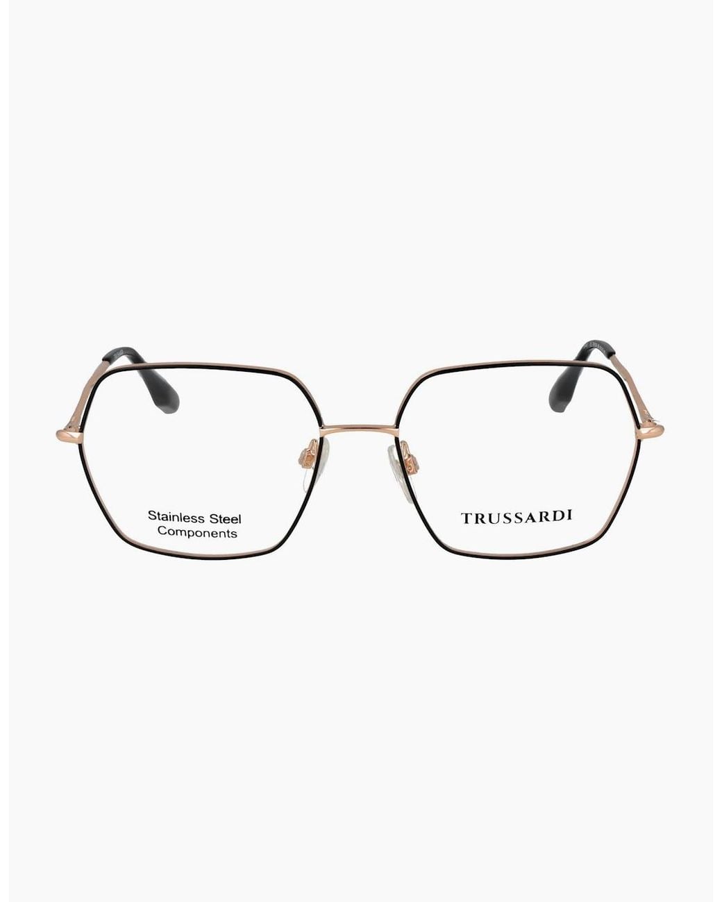 Trussardi Metallic Optical Frame Tsw1038 09A 56