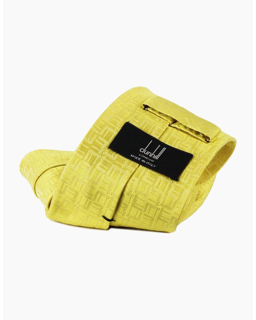 Dunhill Yellow Tie for men