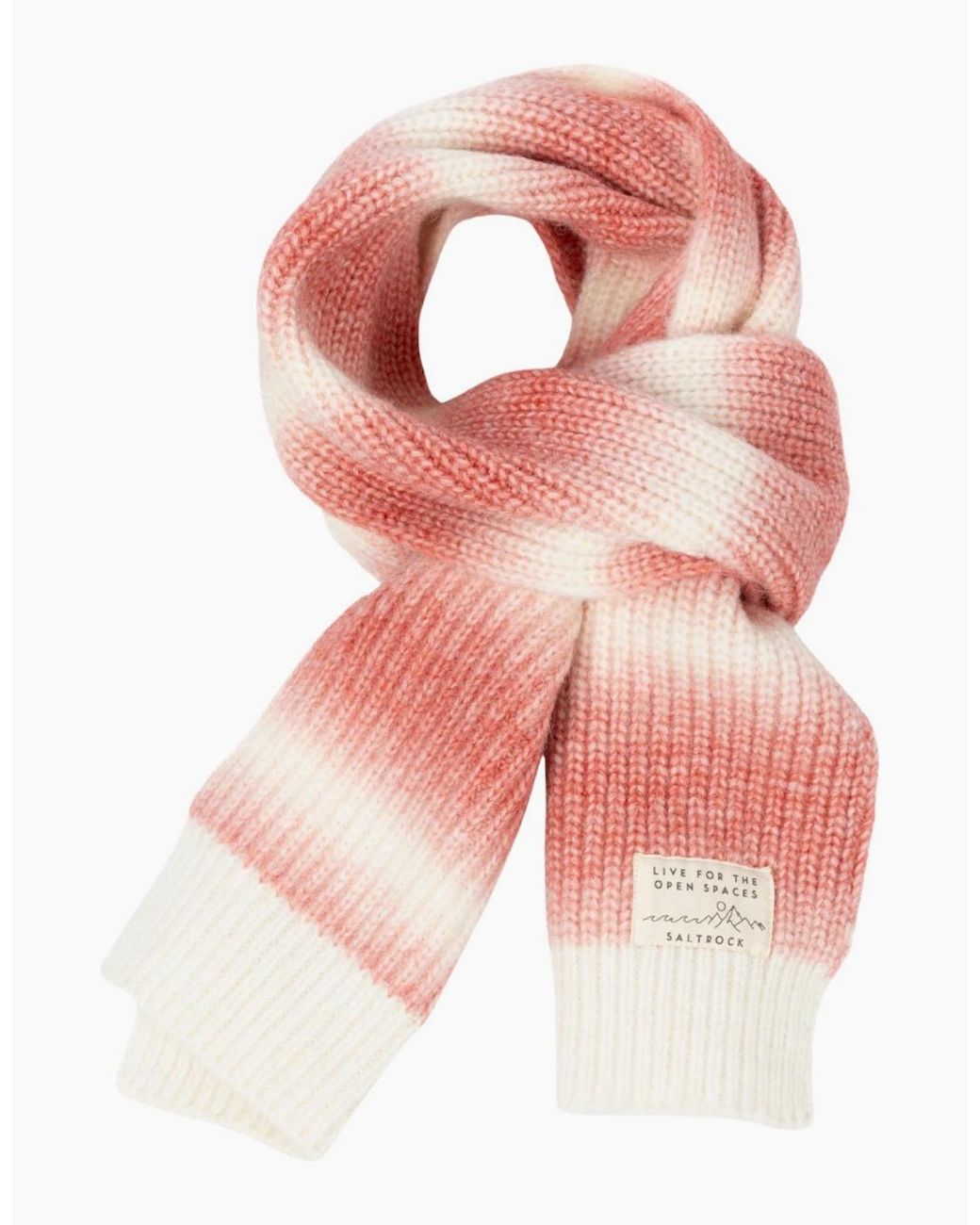 Saltrock Pink Alba Knitted Scarf